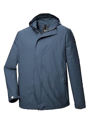 STOY Męska kurtka funkcyjna/kurtka outdoorowa z kapturem – duże rozmiary STS 7 MN JCKT, jasny denim, XXL, 41547-000