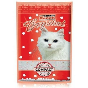 Certech Super Benek Crystal Compact żwirek dla kota niezbrylający 13kg - Żwirek dla kotów - miniaturka - grafika 1