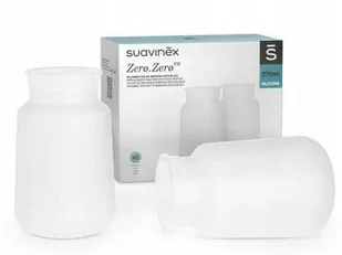 Suavinex Torebka do butelki Zero Zero 270ml 2szt - Smoczki do butelek - miniaturka - grafika 1