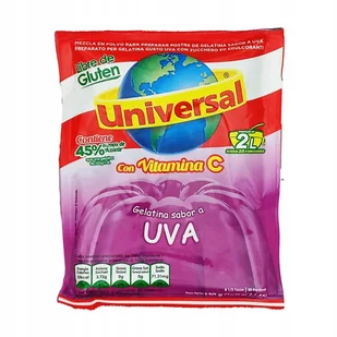 Galaretka winogronowa Gelatina Sabor A Uva Universal 130g - Galaretki - miniaturka - grafika 1