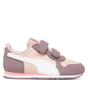 Sneakersy Puma Cabana Racer Sl 20 V Ps 383730 22 Fioletowy - Buty dla dziewczynek - miniaturka - grafika 1