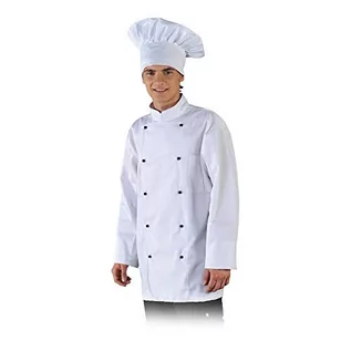 Bluzki damskie - Leber&Hollman Leber&Hollman LH-CH_WS Chefs Kitchen bluzka ochronna, biała, rozmiar S LH-CHEFER_WS - grafika 1