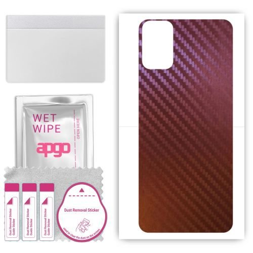 folia naklejka skórka strukturalna na TYŁ do HMD M-KOPA X1 - Carbon Kameleon CAKA5 - apgo SKINS