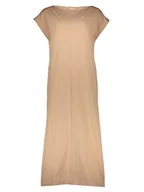 Sukienki - Nike Sukienka w kolorze beżowym - miniaturka - grafika 1