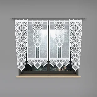 Markizeta Krawat żakardowy KLAUDIA 145x37cm 001332/000/001/145037/1 001332/000/001/145037/1 - Firany - miniaturka - grafika 1