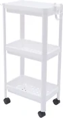 Wózki kuchenne - Półki kuchenne Półka wolnostojąca 3 półki Półka łazienkowa PP Półka stojąca Wózek kuchenny Półka na kółkach - miniaturka - grafika 1