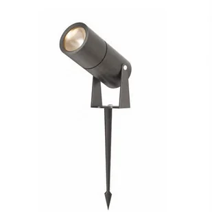 Zewnętrzna lampa gruntowa Bern O050FL-L5GF3K LED 5W 3000K IP65 grafitowy - Lampy ogrodowe - miniaturka - grafika 1