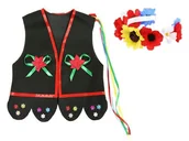 Dresy i komplety dla dziewczynek - ZESTAW KRAKOWIANKA 146-158 2el - miniaturka - grafika 1