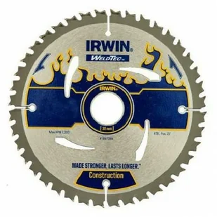 IRWIN WELDTEC Tarcza do pilarki tarczowej 165MM/40T/30(20) 165 mm zęby: 40 szt. WELDTEC - Tarcze do pił - miniaturka - grafika 2
