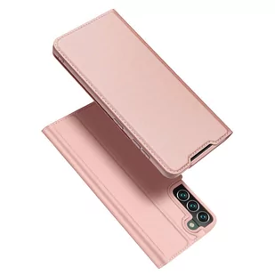 Dux Ducis Skin Pro kabura etui pokrowiec z klapką Samsung Galaxy S22+ (S22 Plus) różowy - Etui i futerały do telefonów - miniaturka - grafika 1