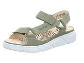 Sandały damskie - Ganter Sandały damskie Halina, szałwia, 41 EU - miniaturka - grafika 1