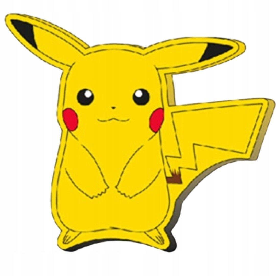 Poduszka Kształtka Pokemon Pikachu Licencyjna Ozdobna do Pokoju