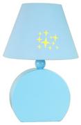 Lampy stojące - Candellux OFELIA Lampka STOŁOWA 1X40W E14 Niebieski 41-62461 - miniaturka - grafika 1