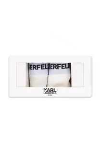 Majtki dla dzieci - Karl Lagerfeld figi dziecięce 2-pack kolor biały - grafika 1