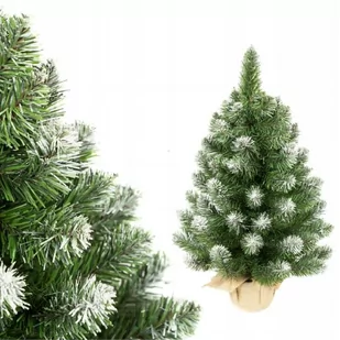 MAŁA CHOINKA SZTUCZNA SOSNA DIAMENTOWA 60 CM JUTA PREMIUM - Choinki MAŁA CHOINKA SZTUCZNA SOSNA DIAMENTOWA 60 CM JUTA PREMIUM - Choinki - miniaturka - grafika 1