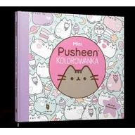 Kolorowanki, wyklejanki - Mini Kolorowanka Pusheen - miniaturka - grafika 1