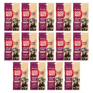 Przysmaki dla psów - Przysmak dla psa DOGWAY Meaty Snack Kotleciki wołowe 14 x 60 g - miniaturka - grafika 1