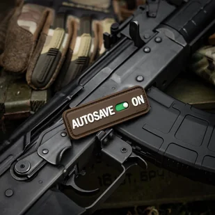 M-Tac - Naszywka Autosave PVC - 3D - Coyote - 51116705 - Odzież taktyczna i umundurowanie - miniaturka - grafika 13