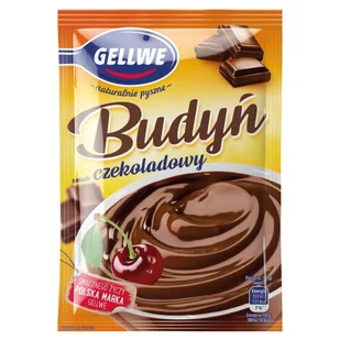 Gellwe Budyń smak czekoladowy 45 g - Budyń - miniaturka - grafika 1