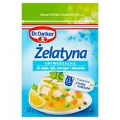 Dodatki do ciast w proszku - Żelatyna spożywcza Tops 50 g - miniaturka - grafika 1