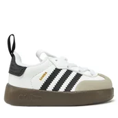 Buty dla chłopców - Sneakersy adidas adiform Samba 360 IH3506 Biały - miniaturka - grafika 1