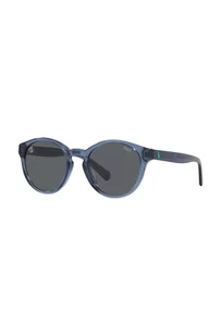 Polo Ralph Lauren okulary przeciwsłoneczne dziecięce kolor niebieski 0PP9505U - Okulary dla dzieci - miniaturka - grafika 1