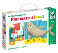Puzzle - Kapitan Nauka. Puzzle edukacyjne Pierwsze słowa - Anna Zając - miniaturka - grafika 1
