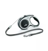 Smycze dla psów - Flexi Smycz automatyczna New Comfort S linka 5 m kol. czarny (464441NOI) - miniaturka - grafika 1