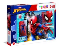 Puzzle - Clementoni MAXI Spiderman 24437 - miniaturka - grafika 1