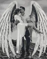 Malowanie po numerach - Malowanie po numerach - Mój anioł stróż 40x50cm - Ideyka - miniaturka - grafika 1