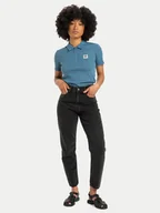 Spodnie damskie - Quiksilver Jeansy Mom Denim EQWDP03026 Czarny Mom Fit - miniaturka - grafika 1