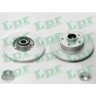 Tarcza hamulcowa LPR R1049PRCA - Tarcze hamulcowe - miniaturka - grafika 1