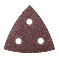 Materiały ścierne - Papier ścierny do szlifierki DEDRA DED794572 trójkątne, delta, gr. 80, 80 x 80 x 80 mm, do DED79456, 5 szt - miniaturka - grafika 1