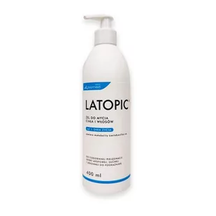 Biomed Latopic żel pod prysznic i włosów 400ml 7061299 - Kosmetyki kąpielowe dla dzieci - miniaturka - grafika 1