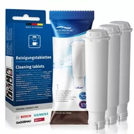 Akcesoria i części do ekspresów do kawy - Zestaw Bosch, Filtr Aqualogis AL-TES46 3szt, Tabletki Odkamieniające - SIEMENS  311864 - 3szt - miniaturka - grafika 1