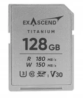 Karty pamięci - Karta pamięci ExAscend Titanium UHS-I V30 128GB EX128GSDU1-M - miniaturka - grafika 1
