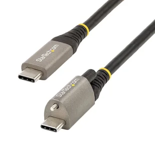 StarTech USB31CCTLKV50CM kabel USB 0,5 m USB 3.2 Gen 2 (3.1 Gen 2) USB C Szary, Czarny - Kable komputerowe i do monitorów - miniaturka - grafika 1