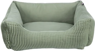 TRIXIE Marley, Bolster pet bed, Indoor, Dog, Green, Rectangular, Monochromatic - Legowiska dla psów - miniaturka - grafika 1
