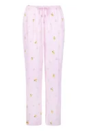 Bielizna nocna - Hunkemöller Spodnie z satyny Różowy - miniaturka - grafika 1