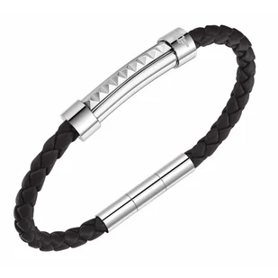 Bransoletka Męska Police PEAGB0001409 Skórzany 20 cm - Bransolety męskie - miniaturka - grafika 1
