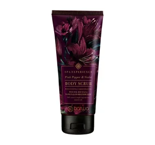 BARWA Spa Experience Peeling Do Ciała Pink Pepper &amp; Violet 180ml - Peelingi i scruby do twarzy - miniaturka - grafika 1