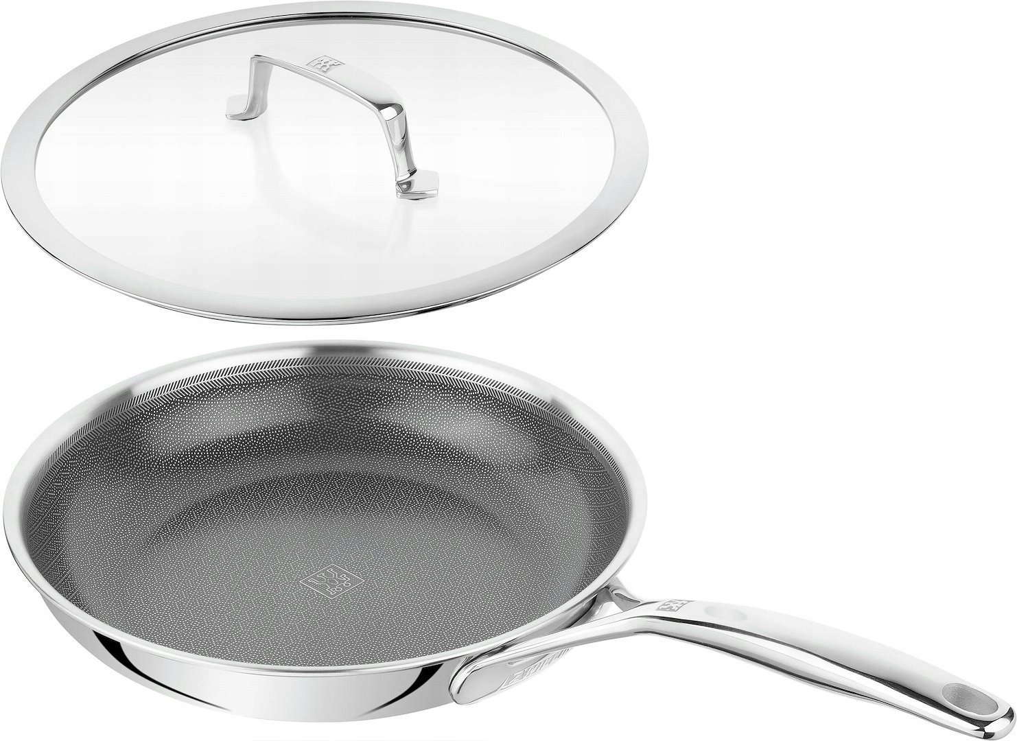 Patelnia Zwilling Zwilling Peak Frying Pan with Lid 26 cm, 18/10 Stainless Steel