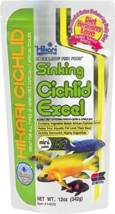 HIKARI CICHLID EXCEL MINI SINKING 342 G - Pokarm dla ryb - miniaturka - grafika 1