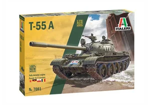 Italeri Model do sklejania Średni czołg T-55A (wersja PL) - Modele do sklejania - miniaturka - grafika 3