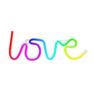 Lampy pozostałe - Neon LED FOREVER LIGHT Love FLRN01 RGB Wielokolorowy - miniaturka - grafika 1