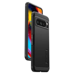 Etui GOOGLE PIXEL 8 PRO Spigen Tough Armor czarne - Etui i futerały do telefonów - miniaturka - grafika 11