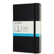 Artykuły biurowe - Moleskine 8058647626611 notatniki  klasyczna kolekcja średnia, siatka punktowa, twarda okładka czarna - miniaturka - grafika 1