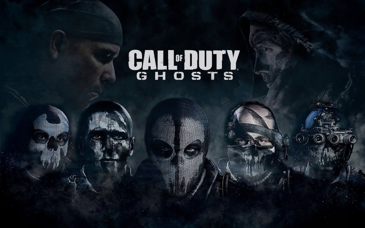 PUZZLE Call of Duty Mask Ghost A3 252 el z Nadrukiem + IMIĘ Pudełko