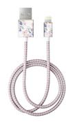 Kable USB - IDEAL IDEAL USB-Lightning Fashion 1 m Floral Romance) - miniaturka - grafika 1