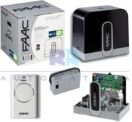 Zestawy do bram - FAAC Zestaw CYCLO C720 24V do bram przesuwnych do 400 kg - miniaturka - grafika 1